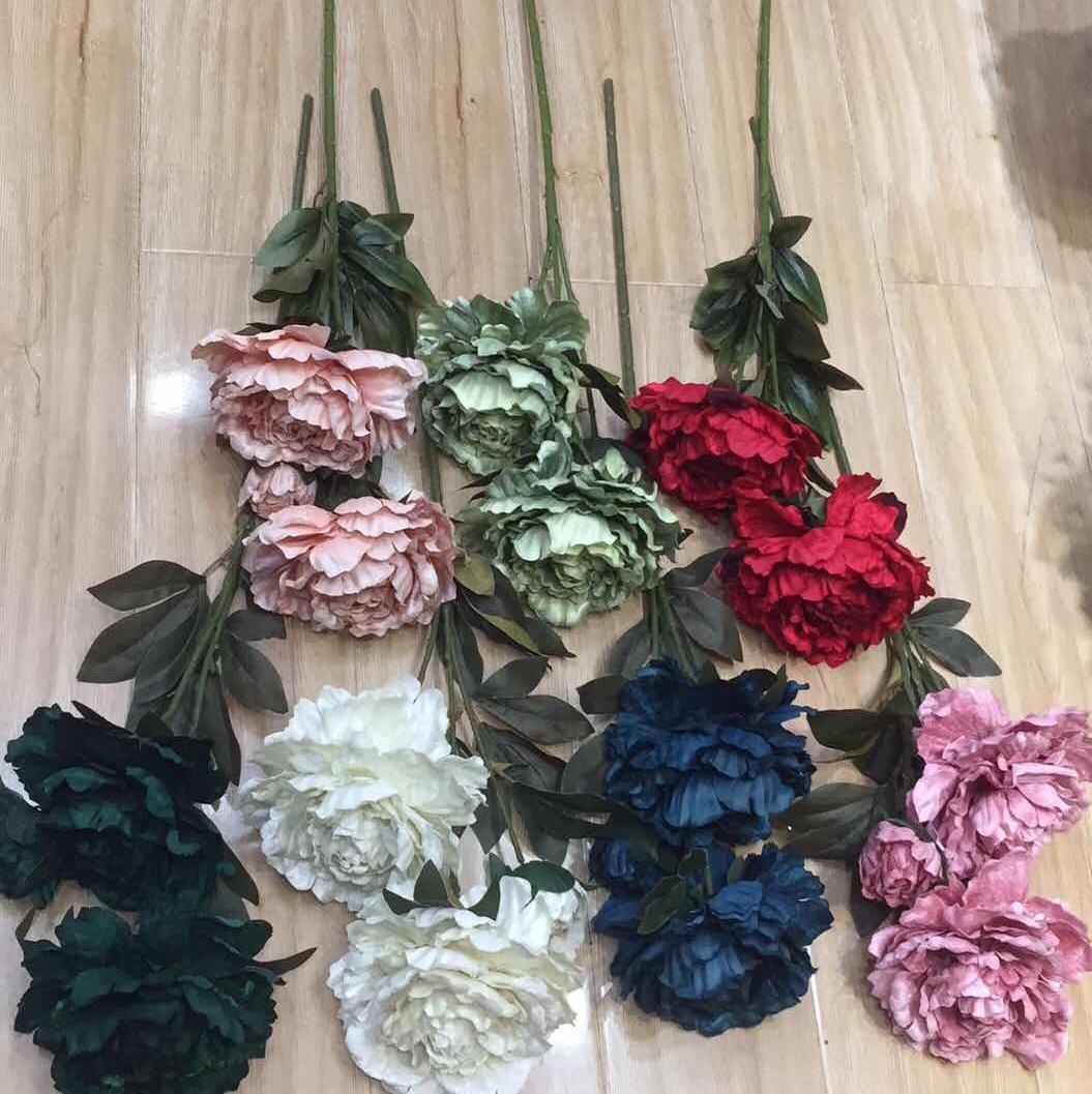 三头牡丹仿真花仿真花仿真花仿真花仿真花仿真花