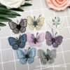 Vintage embroidery butterfly DIY accessories clothing brooch hairpin decorative material fabric bowknot flower thumbnail