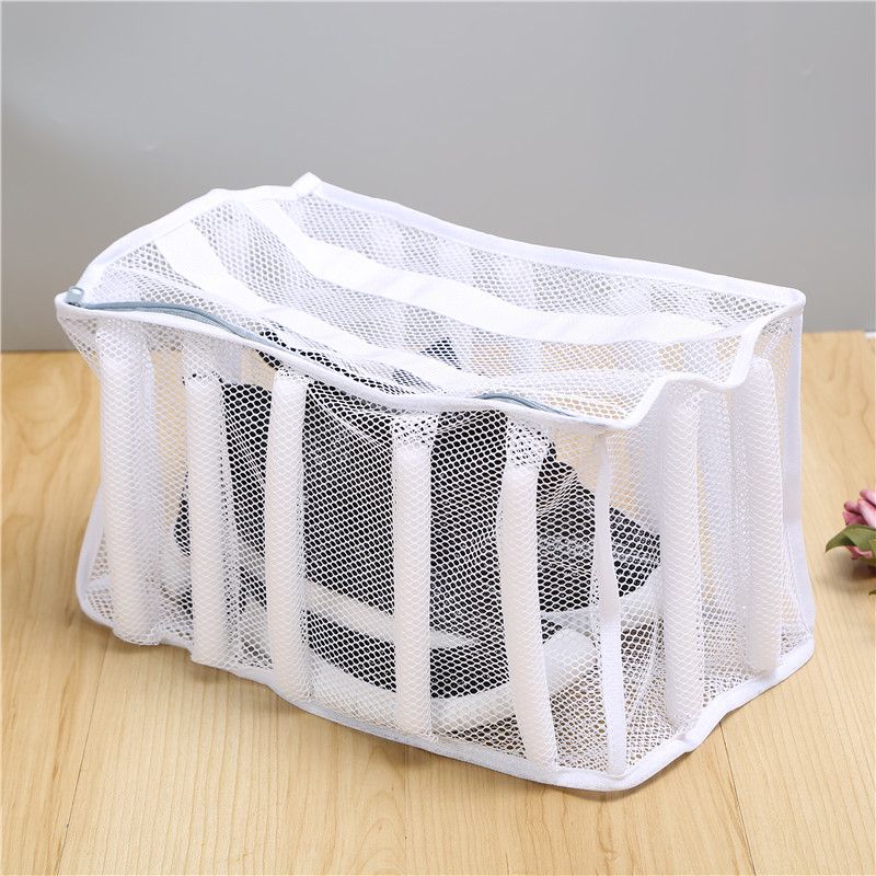 Fragrant coarse mesh shoe washing bag machine washing special shoe washing magic cloth shoes sneaker washing machine special care wash bag custom thumbnail
