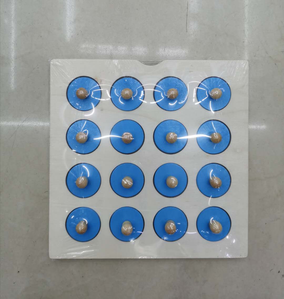    木质产品  2 手抓 记忆棋    木质玩具  豆豆工艺 2