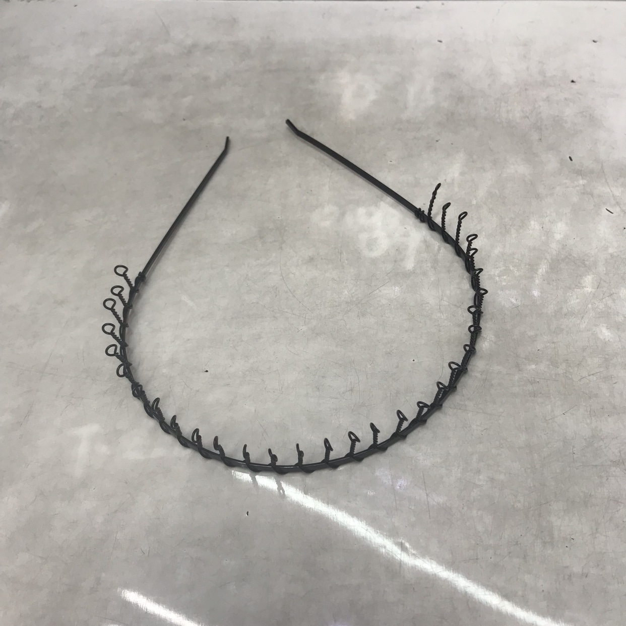 Comb half - toothed head clasp thumbnail