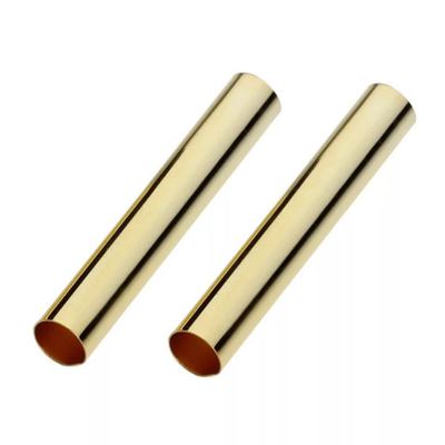 Factory direct sales of 1.5*12 hollow copper tube bracelets, necklaces, rings, anklets, accessories, round tubes and hollow tubes full figure
