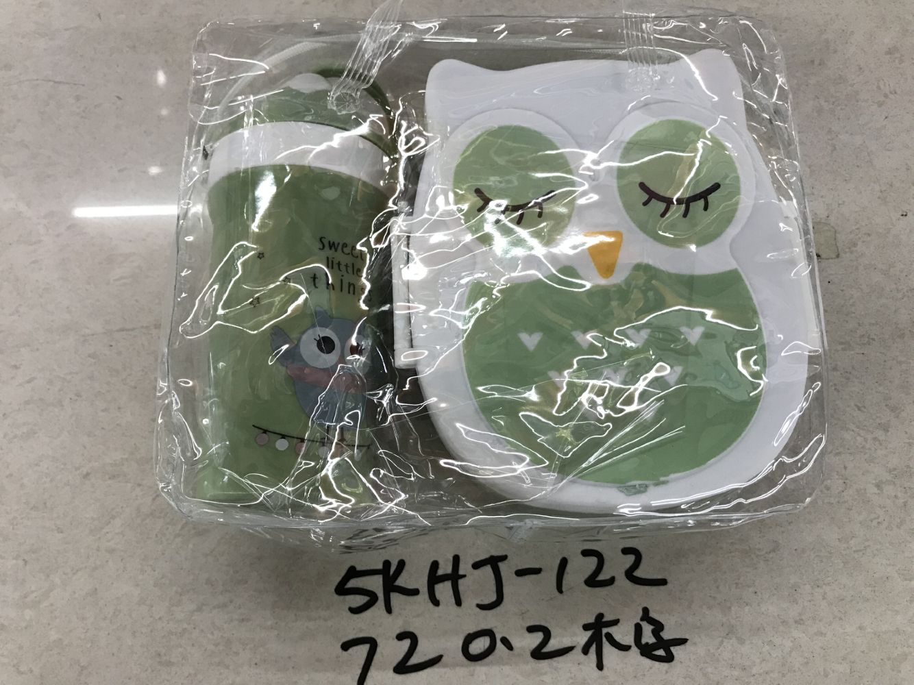 5KHJ-122 cartoon children's lunch box set bento box kettle set
