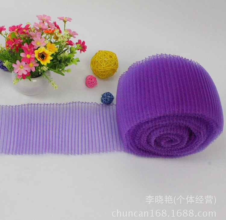 16cm crinoline  folding elastic elastic mesh belt net fishbone and horse wool yarn manufacturers direct selling thumbnail