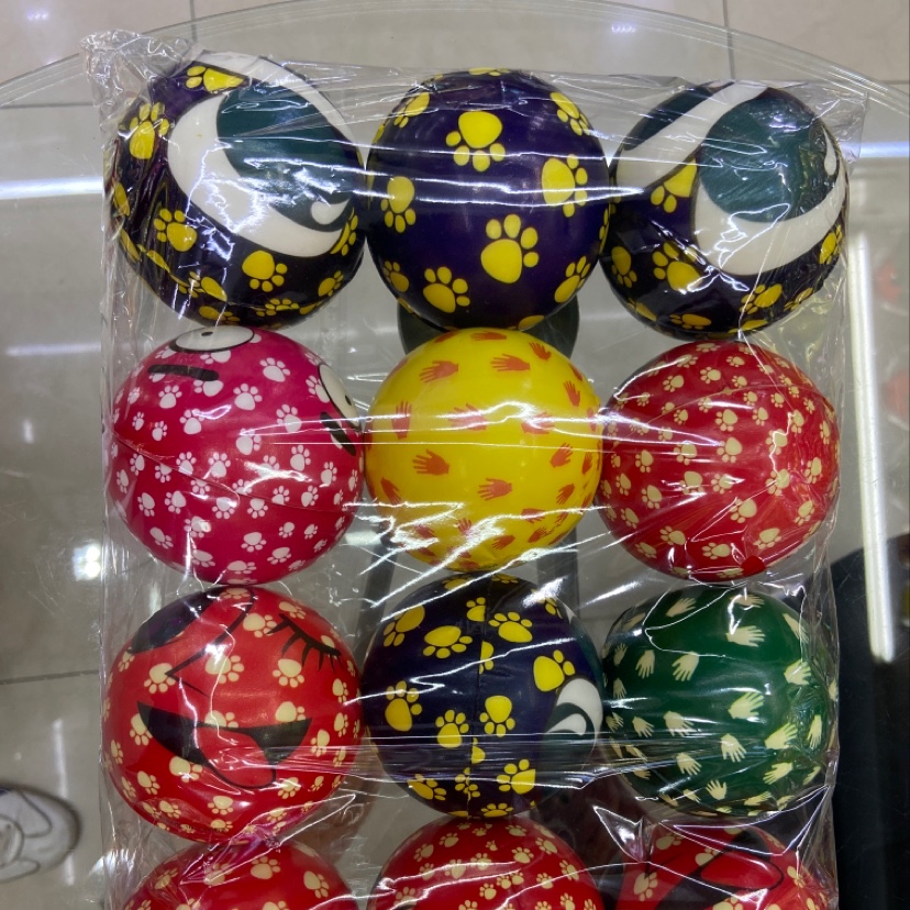 7.6 سنتيمترات مع الوجه المبتسم مع كرة المضغوط Pu details Picture