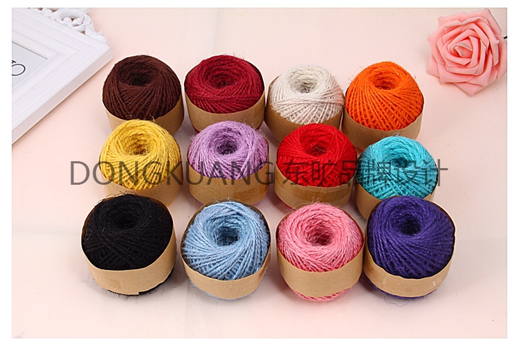 Twin-ply coloured twine thumbnail