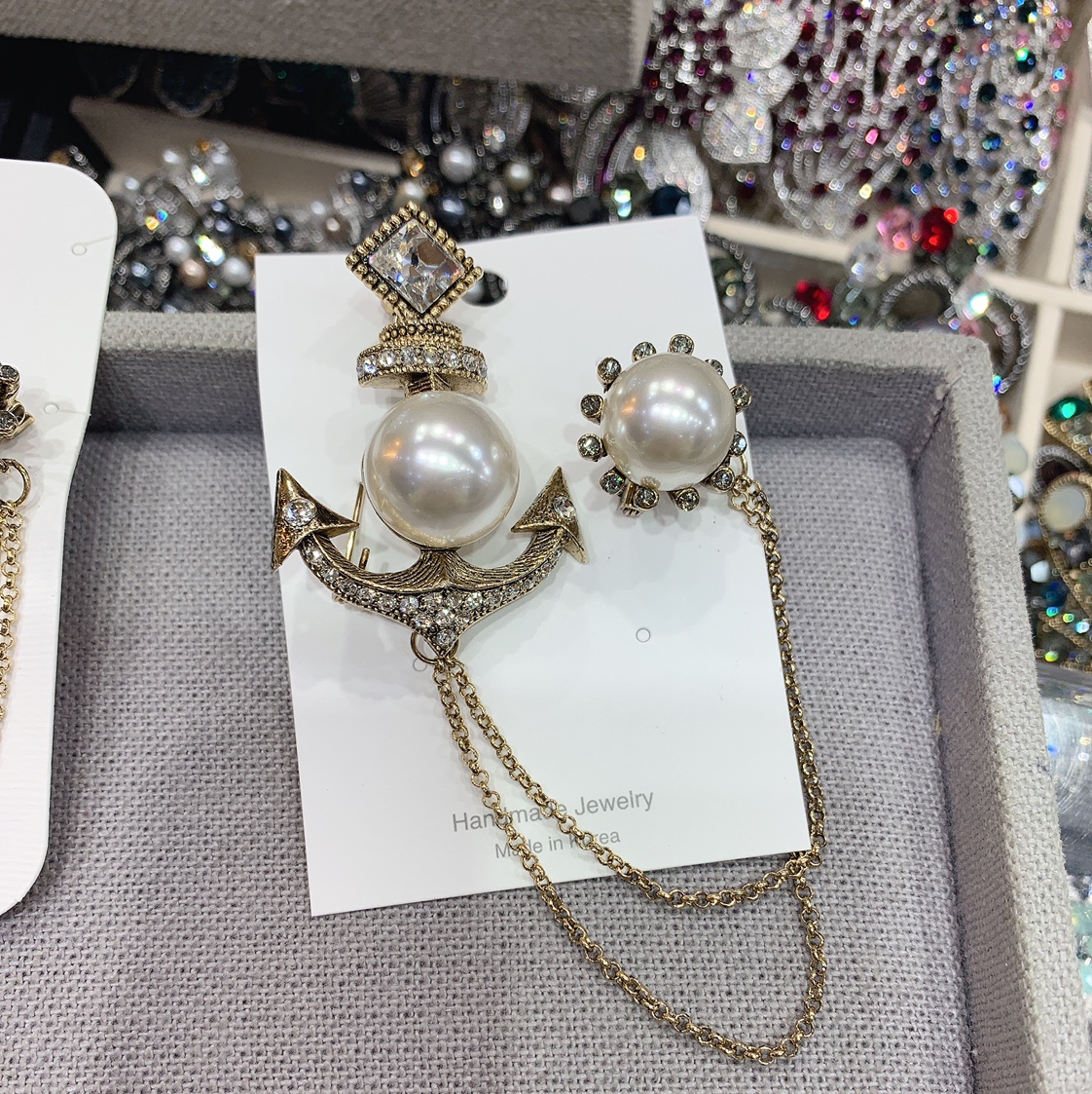 Small Fragrant Vintage Brooch Instagram Burst Recommended Summer Fresh And Lovely Wind Accessories details Picture