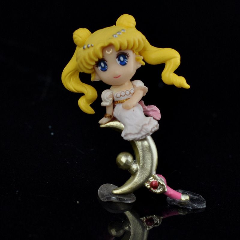 5 versions of the 6th generation Sailor Moon food play Q-version water ice Moon Luna and Moon Hare in stock Item Picture