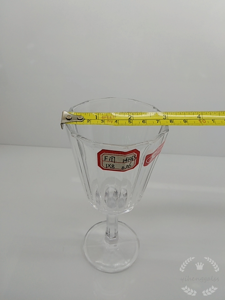Factory direct sales of high-white high-stemmed red wine glasses 177 Specification image