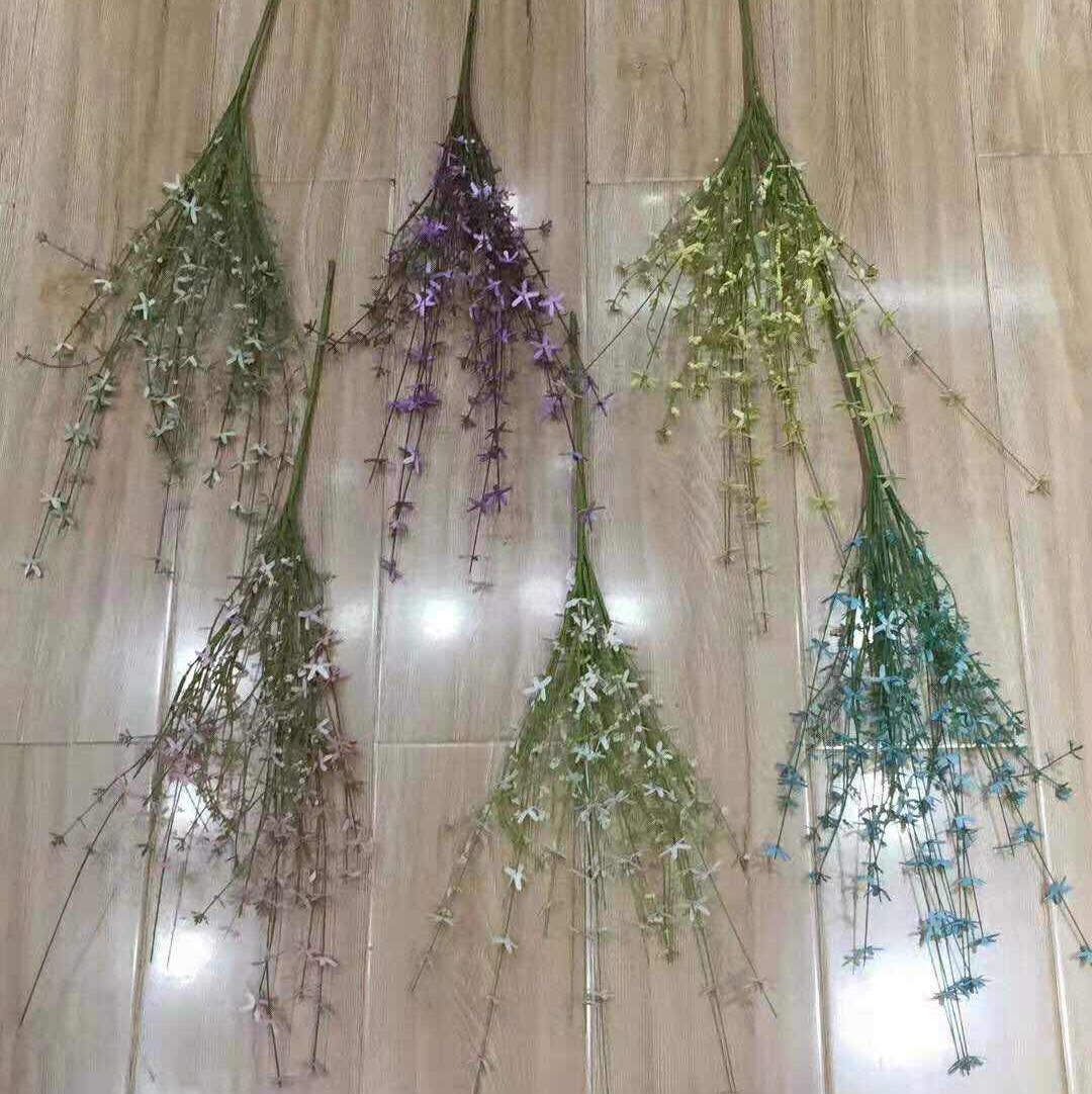 玉兰花藤居家装饰假花仿真花 精致逼真祭祀仿真花 环保材质无异味假花美观大方