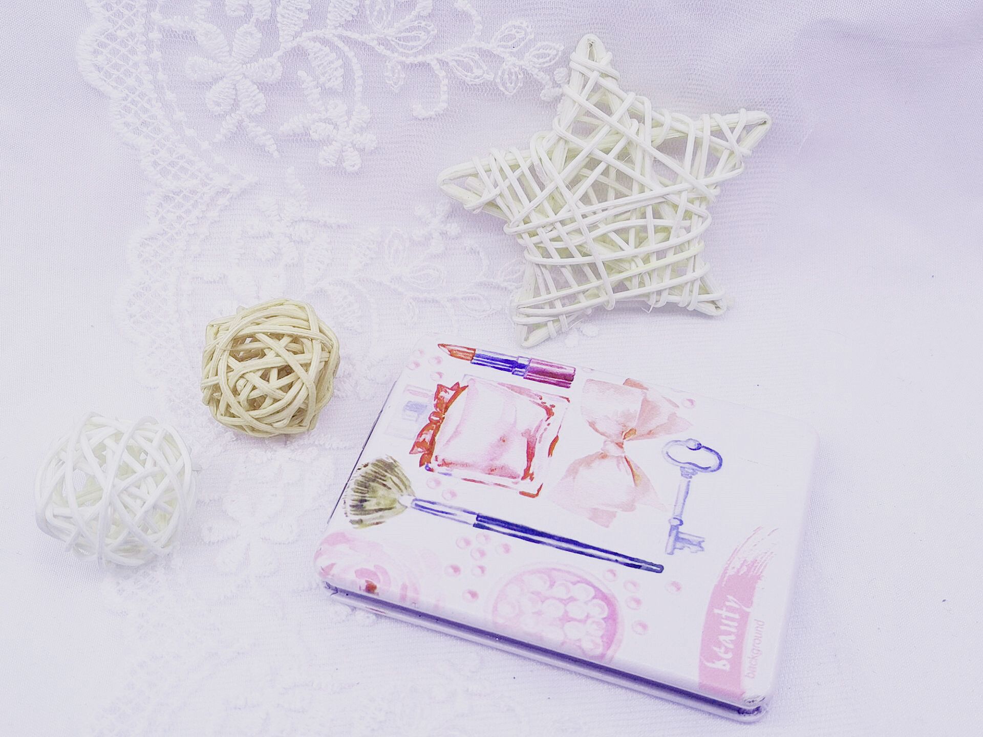 双面皮革化妆品系列镜女生宿舍小镜子随身时尚化妆镜便携折叠方镜