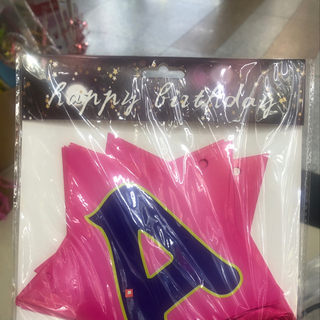 Wholesale of colorful hanging strips 01 Specification image