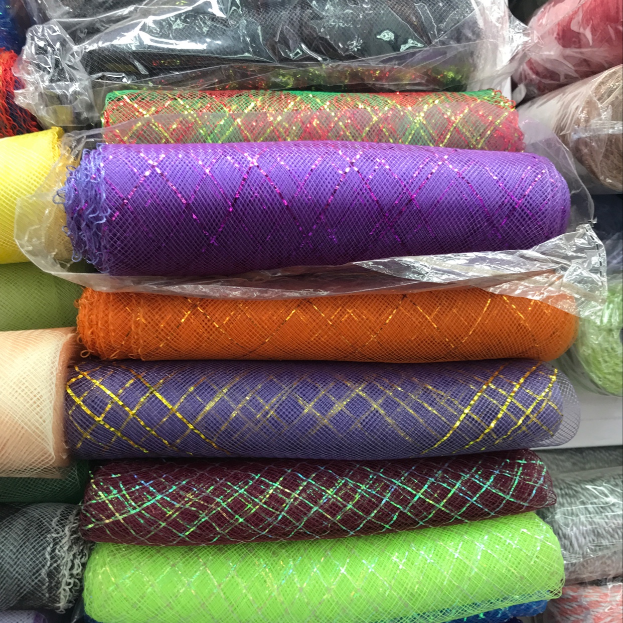 16 cm colorful elastic mesh belt thumbnail