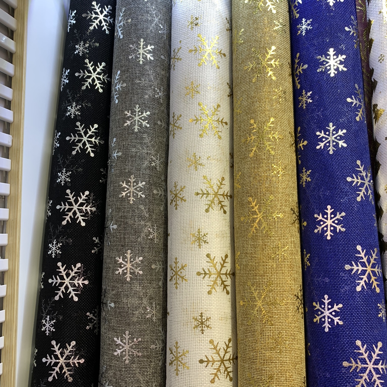 圣诞桌布 雪花