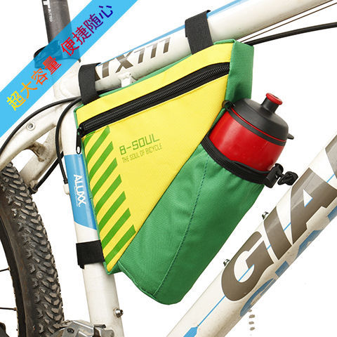 山地车自行车三角工具包水壶包骑行装备配件前梁包鞍包大容量详情图8