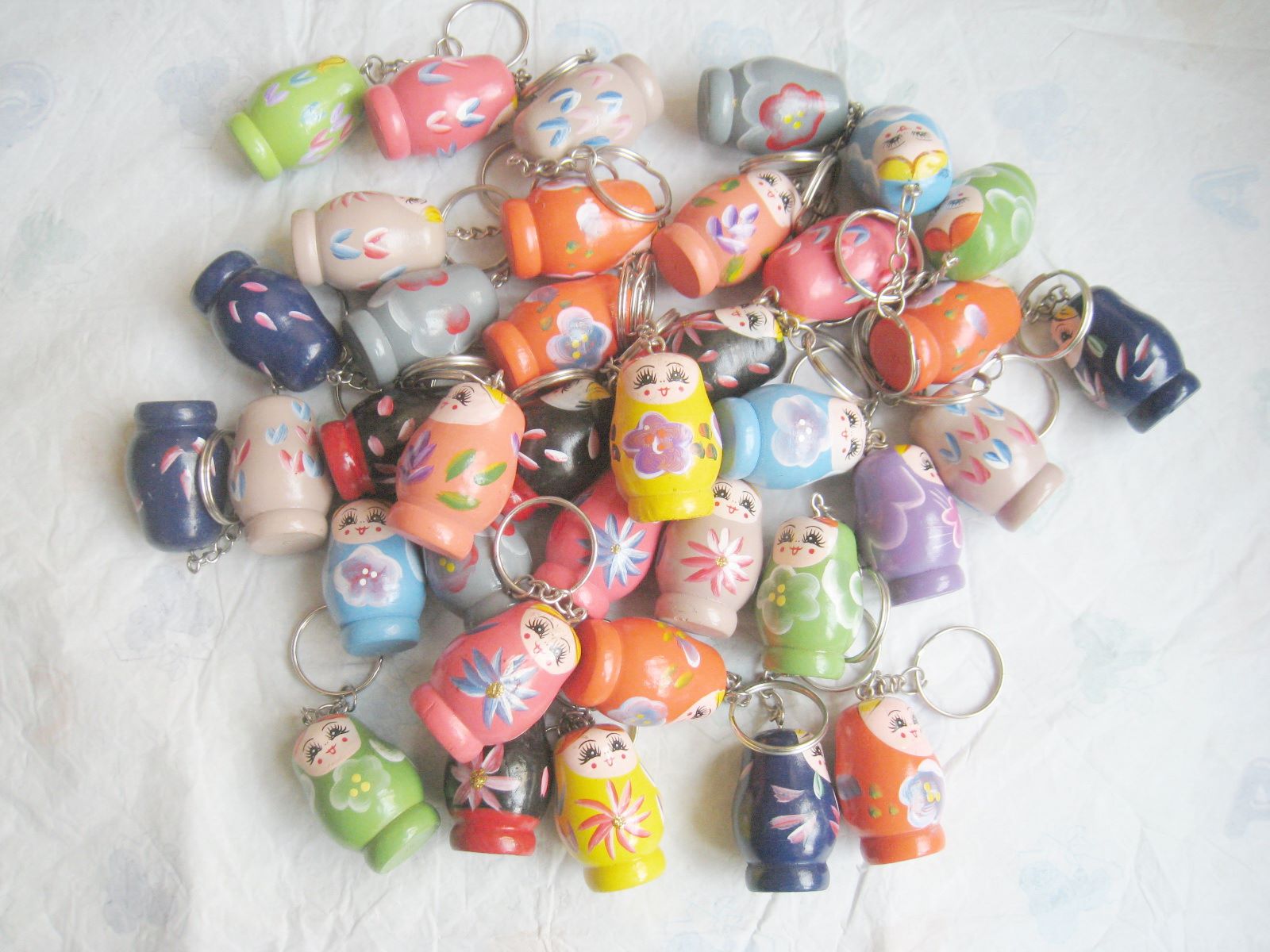 Russian doll key chain thumbnail