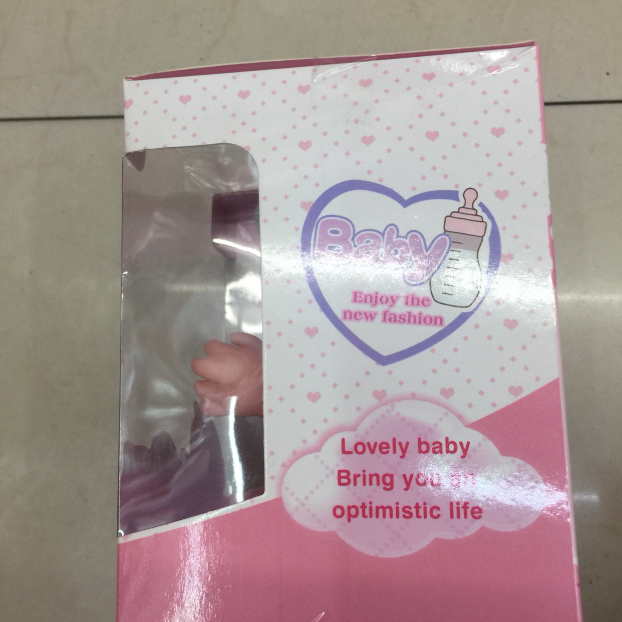 A baby bottle with a rubber box details Picture