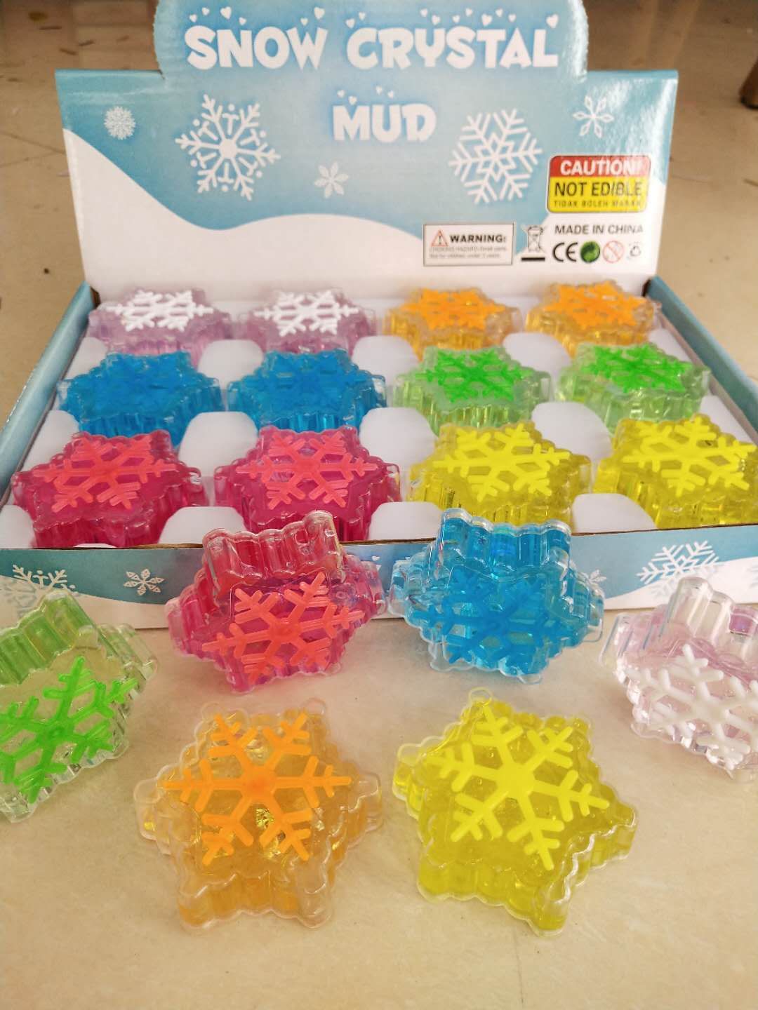 Web celebrity bubble gum, crystal mud