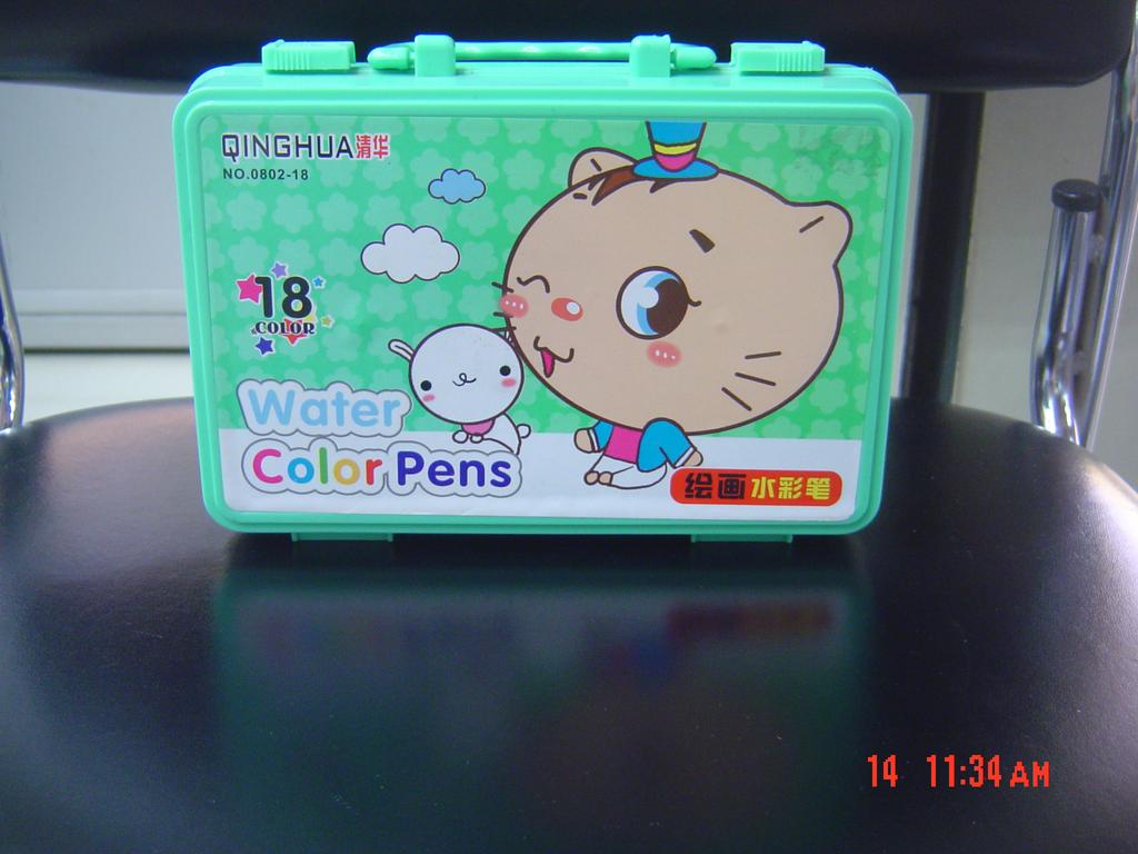 Yiwu Selection watercolor pens 18 color box for students with large pen tips thumbnail