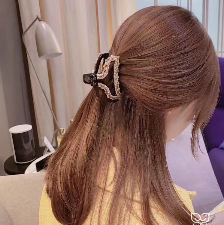 Retro bow cat face one-piece clip 21342312 Specification image