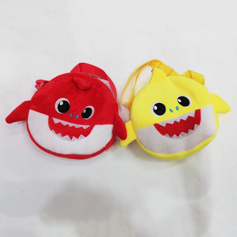 彩条点子白肚皮动物书包 小学生书包幼儿园毛绒 早教宝宝双肩包男细节图