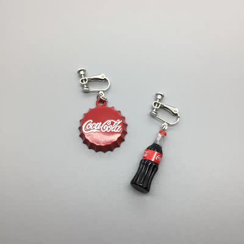 螺丝耳夹耳环 无耳洞耳夹 防痛耳夹平头大号螺旋耳夹diy饰品配件