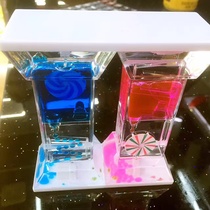 Acrylic both sides drip oil hourglass