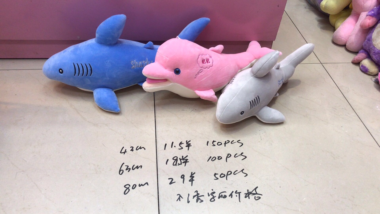 Dreamy Plush Toy No. 1 Shark Baby Premium Plush Doll, Auspicious Doll, Princess Pillow details Picture