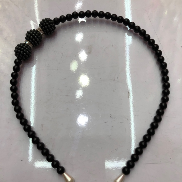 Bayberry ball head clasp (black) thumbnail