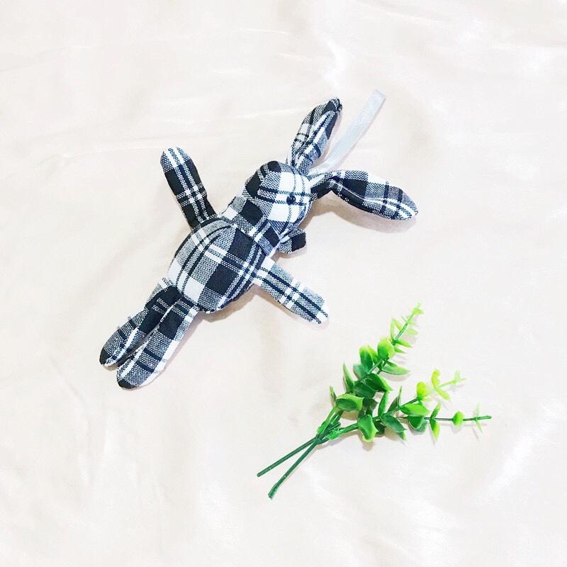 Manufacturers direct teddy bear doll stuffed doll wedding hemp small gift creative key ring bag accessories pendant thumbnail