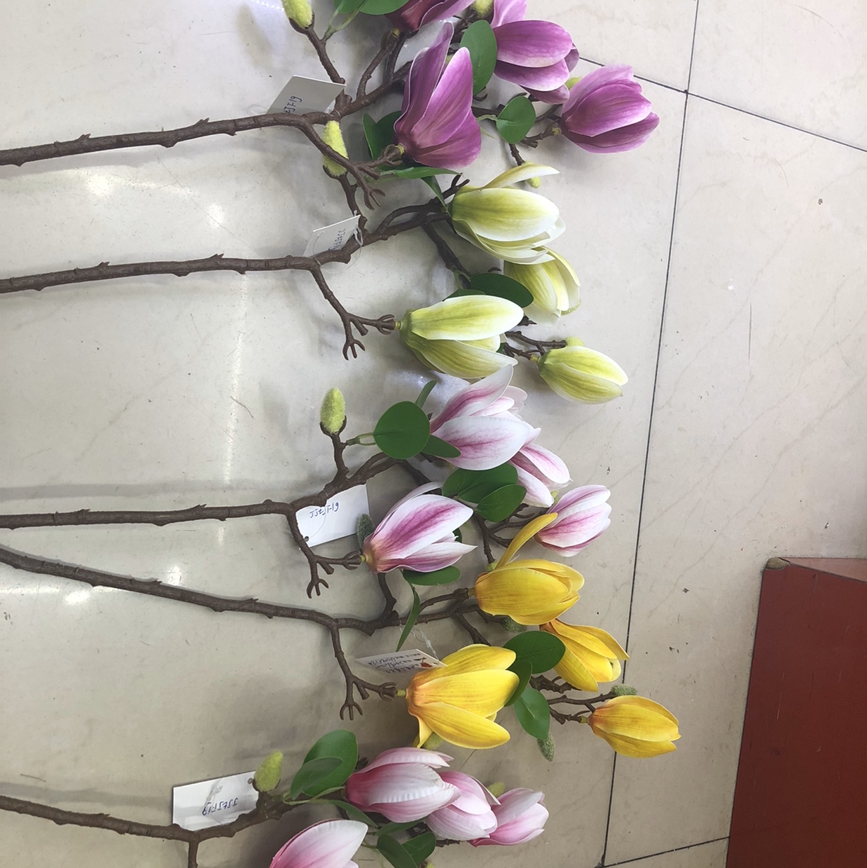 Artificial iris orchid flower arrangement artificial iris orchid accessories flower arrangement thumbnail