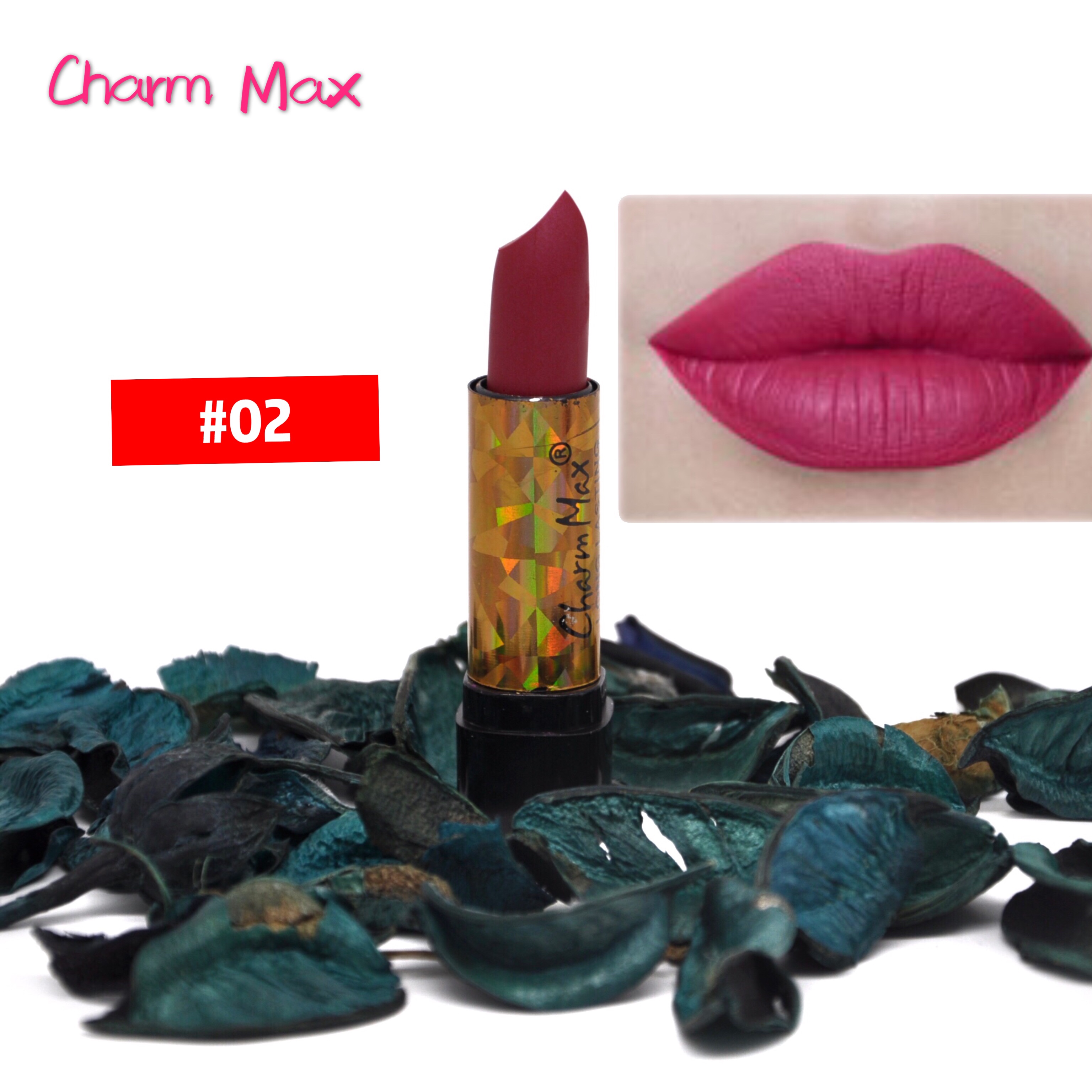 厂家直销CHARMMAX口红智秀chili色韩国小辣椒详情图5