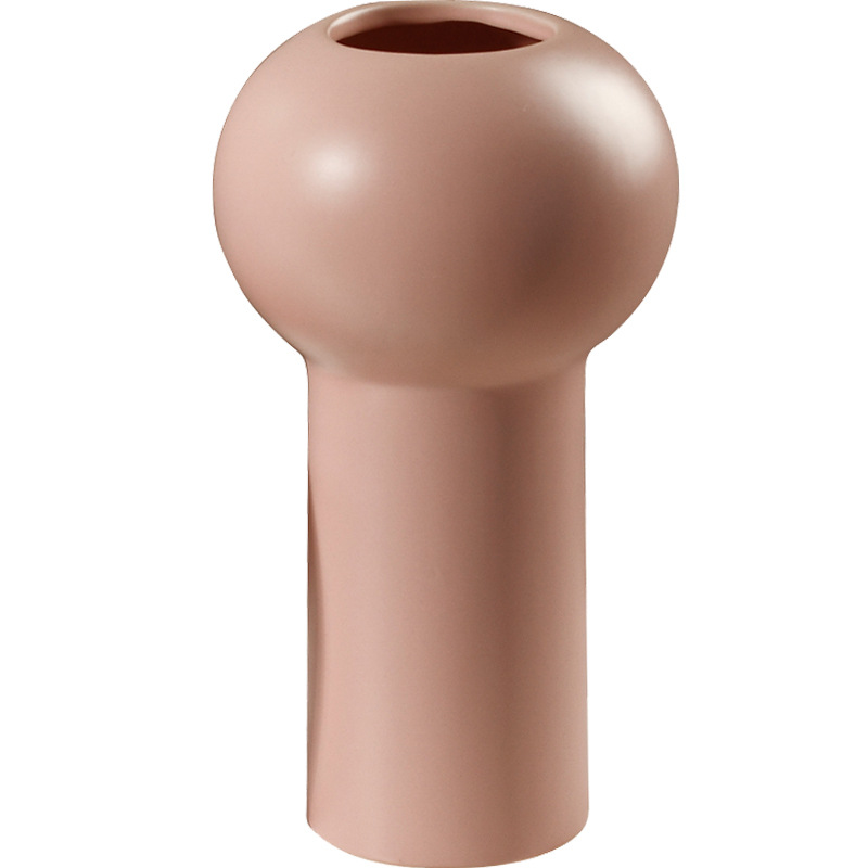 火炬花瓶白底实物图