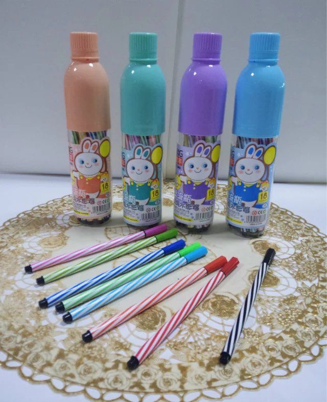 Yiwu Selection China pen industry watercolor drifting bottle bottled watercolor pen
