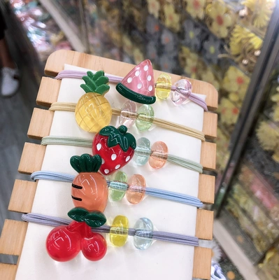 Fruit transparent rubber band thumbnail