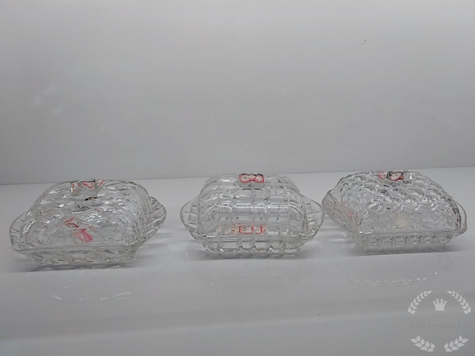厂家直销水晶高白料欧式糖缸TB019