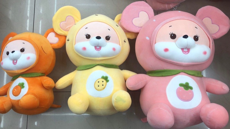 Fruit version mouse embroidery toy doll wholesale thumbnail