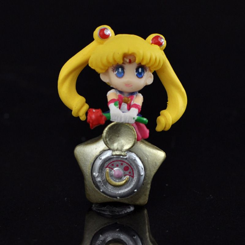 5 versions of the 6th generation Sailor Moon food play Q-version water ice Moon Luna and Moon Hare in stock Specification image