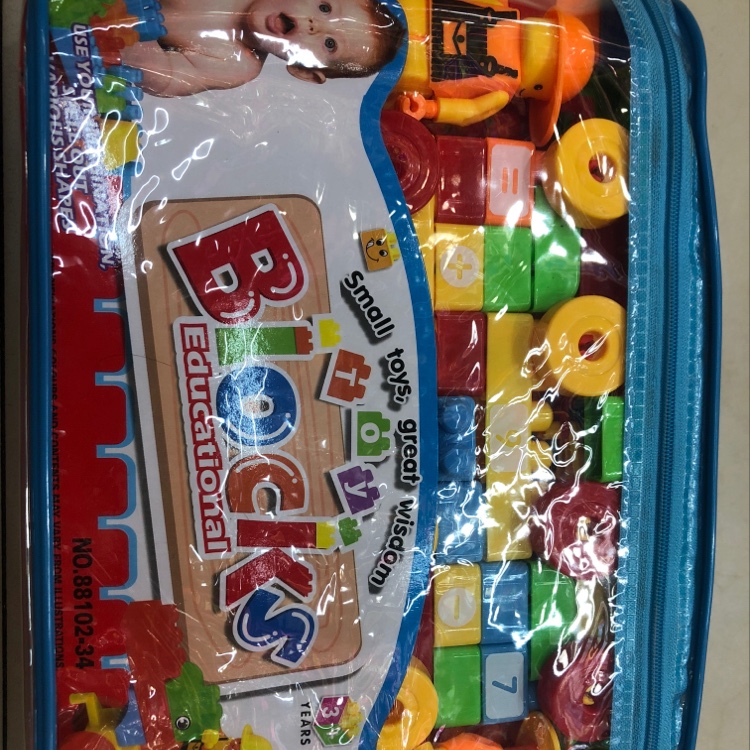 Jinpeng Toys 88102-34 Children's Educational building Block Assembly Medium Particle building blocks details Picture