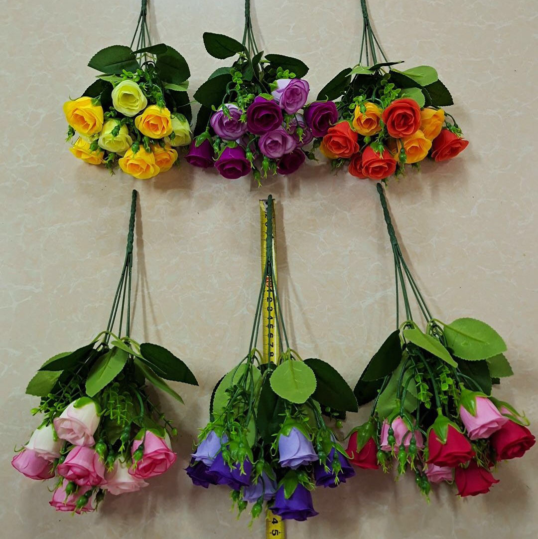 Artificial flowers, fake flowers, plastic flowers, artificial flower bouquets details Picture