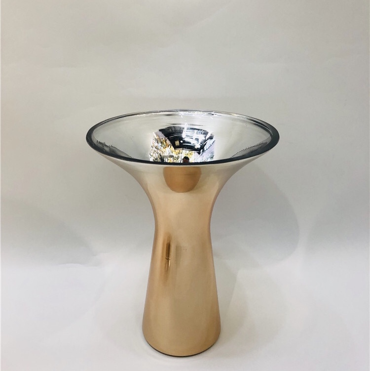 BBglass Buei Buei Bue، مزهرية ذهبية زجاجية ذهبية Item Picture