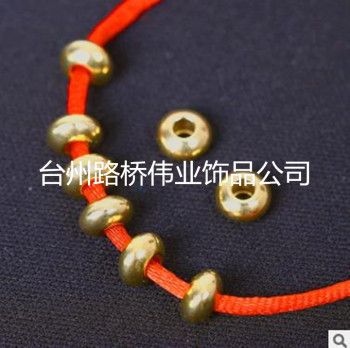Factory direct sales of brass spacer beads, spacer plates, Tibetan beads, Buddhist prayer beads, DIY jewelry accessories full figure