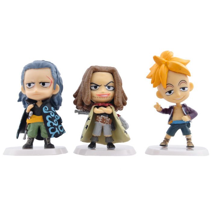 One Piece Figure 71 Generation 6 Q-version Red-Haired Pirates Shanks, Luffy and the Phoenix Specification image