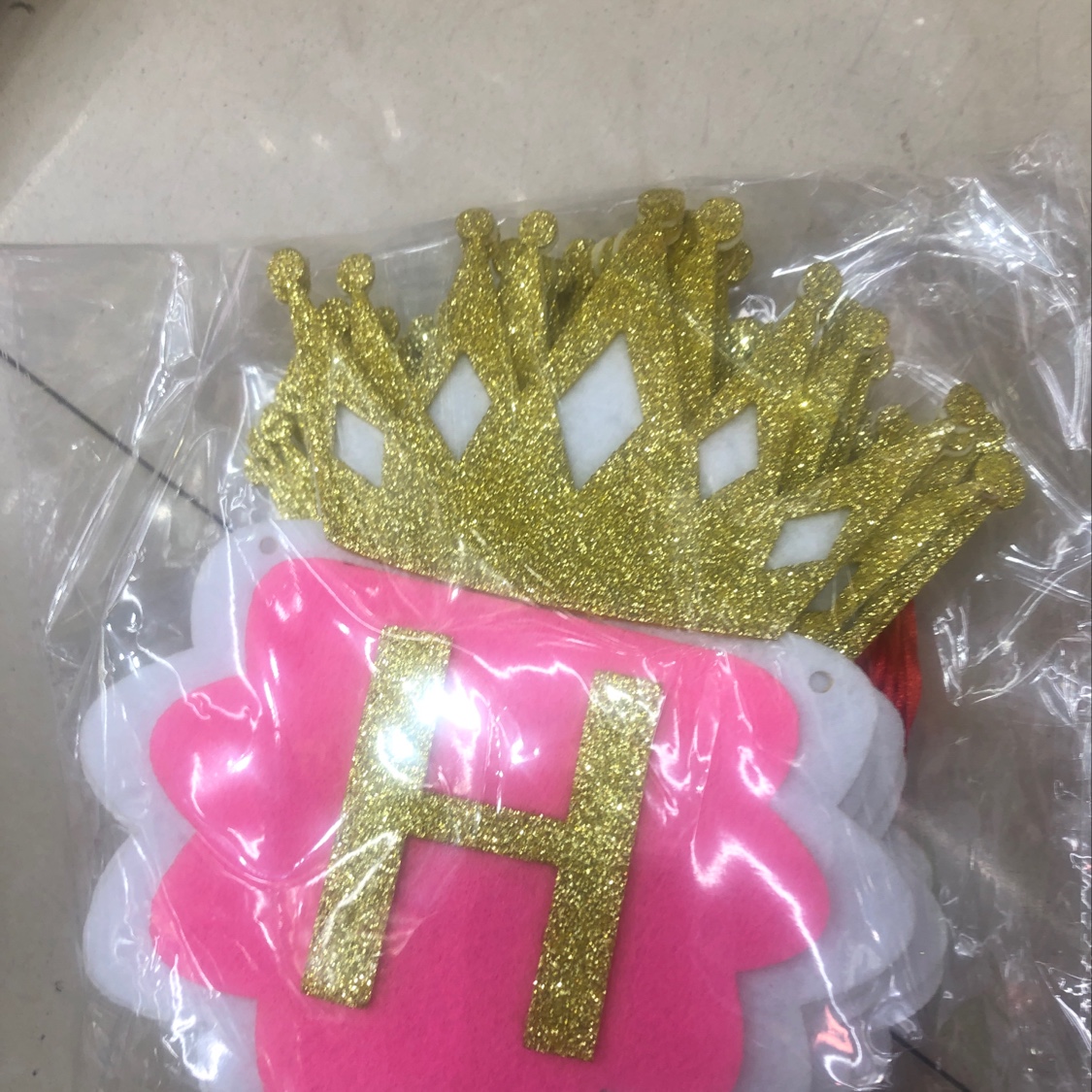 Wholesale of non-woven fabric three-dimensional hanging strips, decorative ribbons and ribbons 01 Specification image