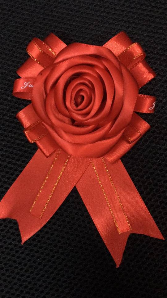 涤纶带仿真烧边玫瑰花手工婚庆新郎新娘结婚胸花创意个性定制批发