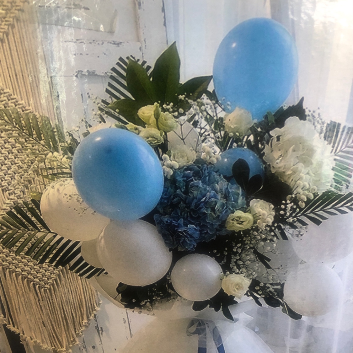 Balloon flower stand