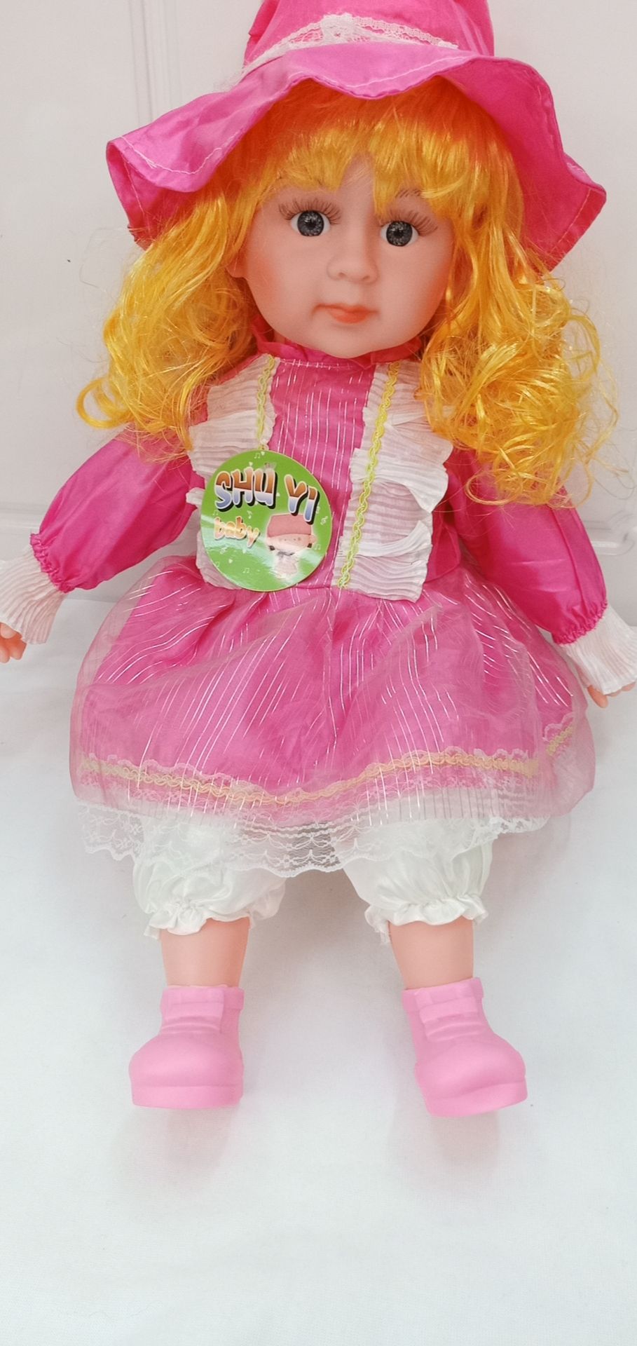 厂家直销音乐娃娃说话娃娃仿真娃娃玩具过家家玩具