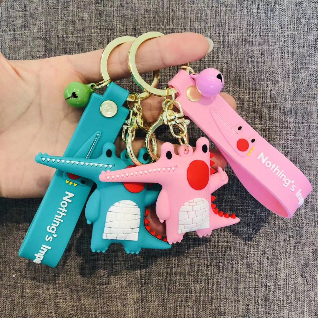Korean crocodile key chain bag pendant thumbnail