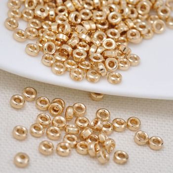 Beveled beads, copper beads, multi-faceted round beads, cut surface spacer beads, DIY jewelry, copper accessories, custom-made based on samples full figure