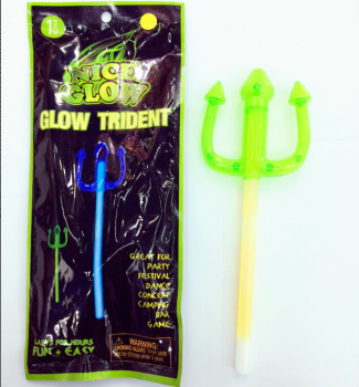 荧光棒造型 万圣节魔叉 魔法棒 发光棒 夜光棒 儿童发光玩具